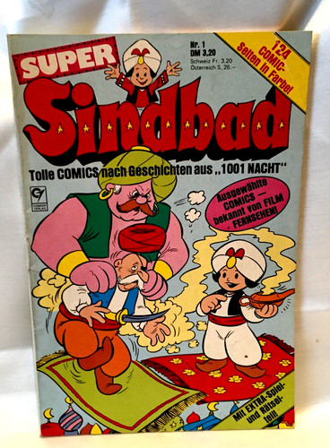Super sindbad comic band - sindbad, nr.1