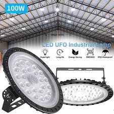 LED Hallenbeleuchtung 100W Hallenleuchte High Bay Industrielampe Hallenstrahler 