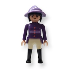 Playmobil Figur Frau Reiterin Dressur Turnier Pferd Stall Reitplatz Freizeit