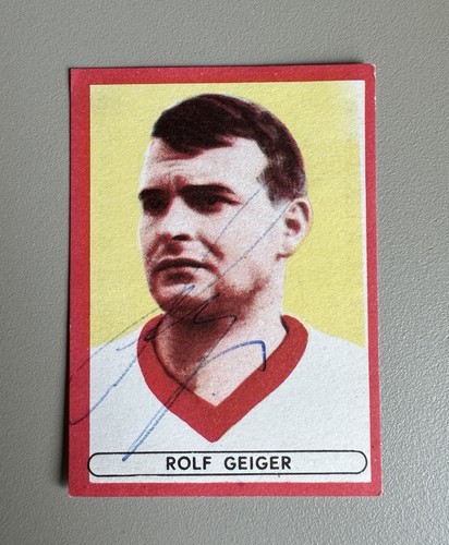 Autogramm paul geiger - paul, vfb