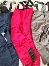 SCHNEEHOSEN Mädchen 146/152 ⛄️ 3x Winter Hosen ❄️ Schneekleidung Skihosen Set