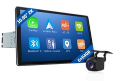 10,95" 2K 1 DIN Android Auto