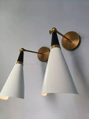 Messing wandlampe handarbeit - messing,