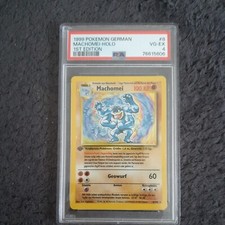 Pokemonkarte | 1.Generation | Machomei Holo