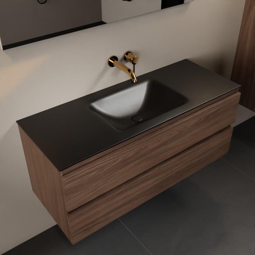Corian waschtisch set schwarz - corian,