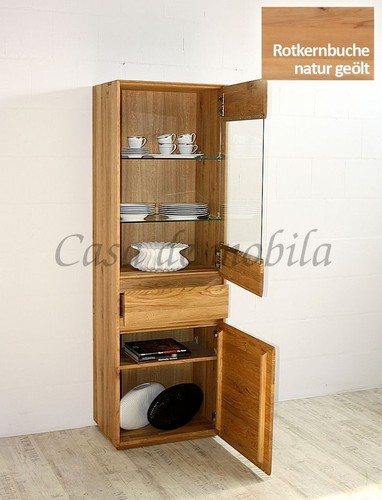 Vitrine nyon 62x191x42cm - vitrine,