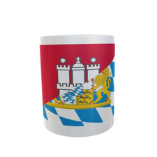 Tasse Hamburg-Bayern Flagge