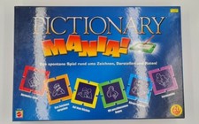 PICTIONARY MANIA! Ein Kultspiel von Mattel  vollständig  Zustand Gut