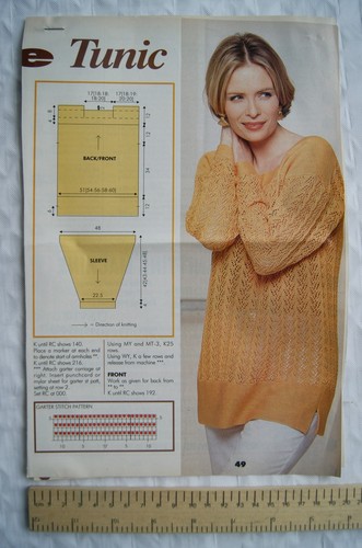 1996 maschinenstrickanleitung - 1996,