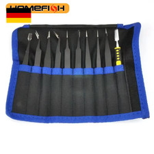 Pinzetten Set Edelstahl 10tlg