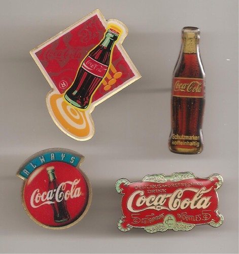 Vier verschiedene coca - vier,