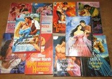 10 Historische Liebesromane Frauen-Klassiker, ältere Taschenbücher Mängel K1/04