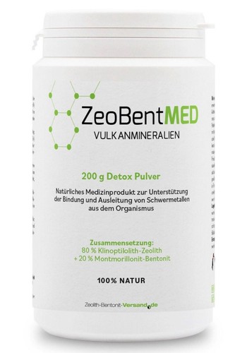 Zeobent med 200g - zeobent, pulver