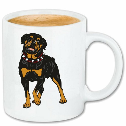 Kaffeetasse rottweiler - kaffeetasse,