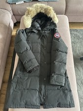Canada Goose Daunenmantel Parka - Echte Daunen, Größe M, Schwarz