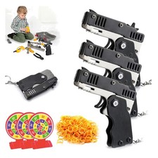 Mini Gummibandpistole Aus