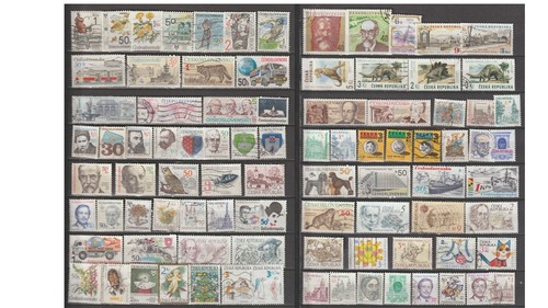Briefmarken tschechoslowakei - briefmarken,