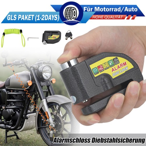 Bremsscheibenschloss mit alarm - bremsscheibenschloss,