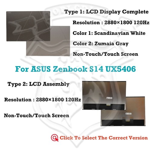 Für asus zenbook s14 ux5406s - asus,