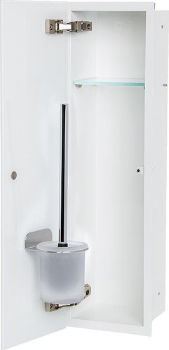 Wandcontainer flat weiß - wc-wandcontainer,