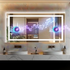 80-160 LED Badspiegel mit