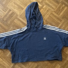 Crop Shirt Sweaters L blau