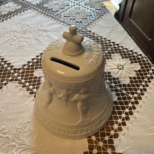 Spardose glocke porzellan - spardose,