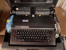 Kugelkopf-Schreibmaschine Fa. Brother / Super 7800 mit Koffer