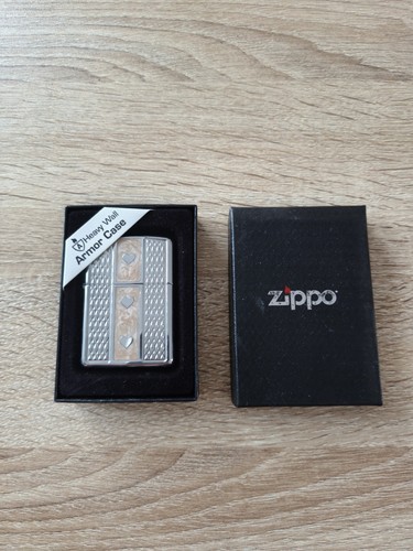 Zippo benzin feuerzeug armor - feuerzeug,