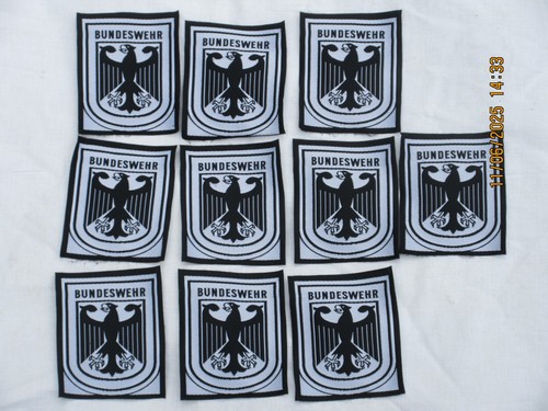 10x abzeichen bundeswehr - bw,