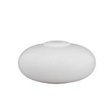 Lampenschirm Ersatzglas E27 Lampenglas 4707 Pendelleuchte Glas Weiß Ø 220/45mm