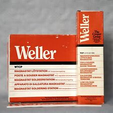 Weller Magnastat Lötstation mit Lötkolben WTCP + TCP 24V 50W W. Germany OVP NOS