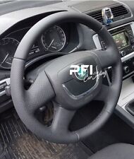 Lenkrad beziehen mit Leder