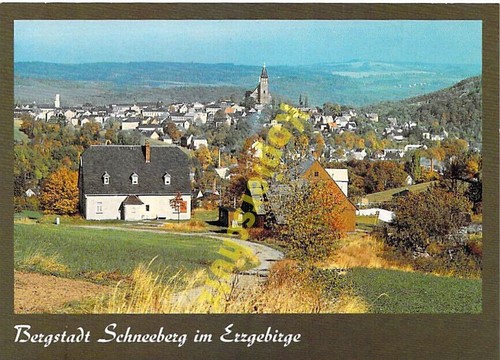 Schneeberg erzgebirge - schneeberg, ak