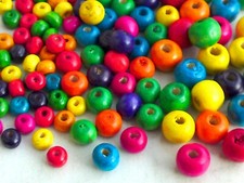 Holzperlen rund Holzkugeln