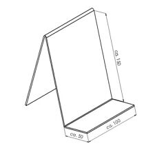 10 Stück NEUE  Buchständer