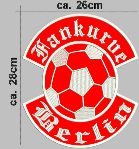 Fankurve berlin rückenpatch - fankurve,