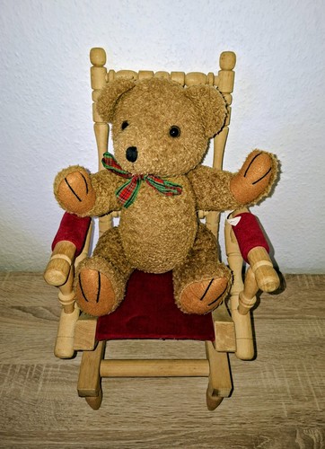 Vintage sunkid teddybär - vintage,