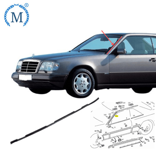 W124 coupé abdichtung - w124,