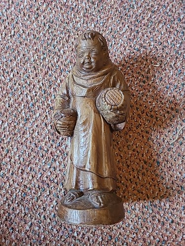 Bacchus mönch figur - mönch, holz
