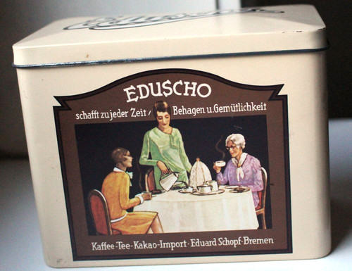 Alt blechdose kaffeedose - alt,