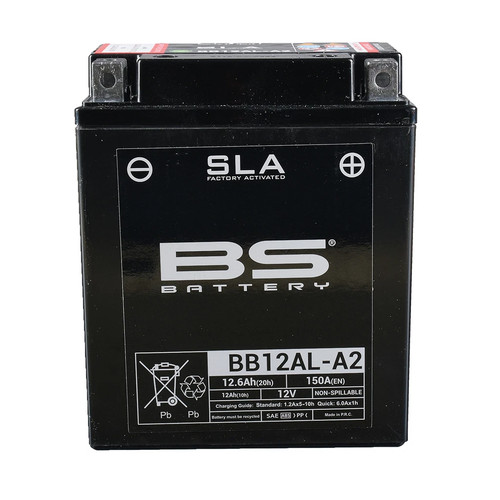 Batterie 12v 12ah yb12al a2 - bs,