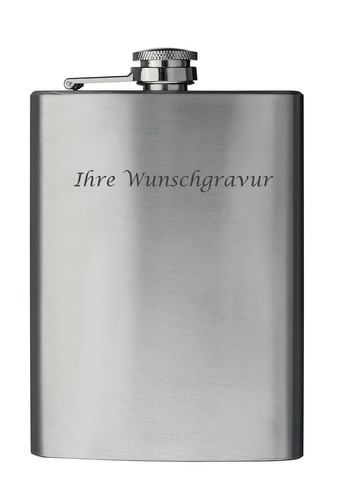 Flachmann mit gravur aus - mit,