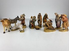 14 Krippenfiguren Holz