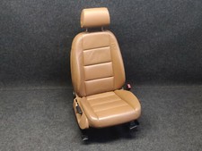 Ledersitz Beifahrersitz Audi A6 4F Sportsitz Ledersportsitz AMARETTO braun 1HY