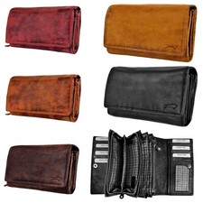 Geldbörse Damen Portemonnaie Portmonee Börse Geldbeute Echt Leder Ven Tomy Neu