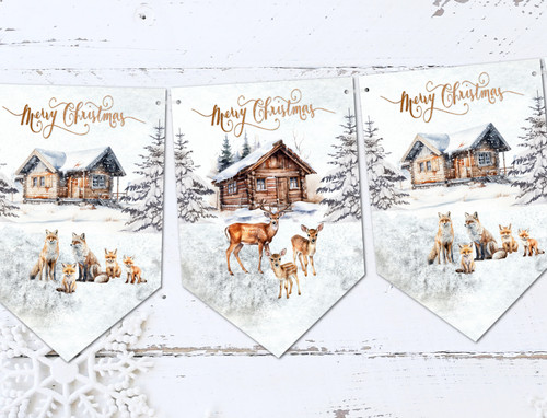 Weihnachten wald füchse - wald, &