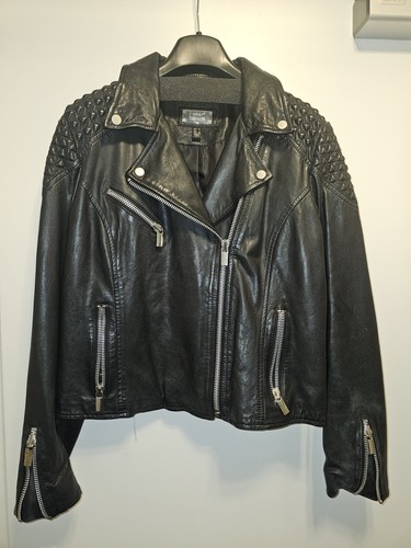 Lammnappa bikerjacke von - lammnappa, mango