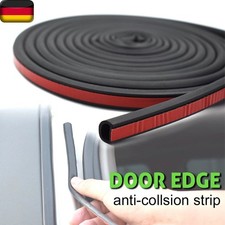 5M Auto Tür Gummidichtung Gummiprofil Autotür D-förmig Türdichtung Kantenschutz