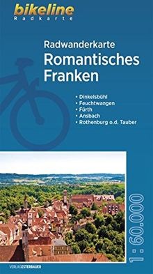 Radwanderkarte romantisches - radwanderkarte,